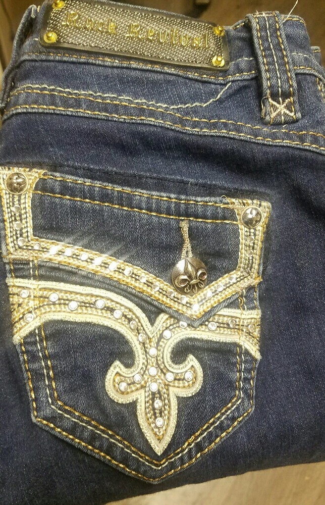 Rock revival jeans size 27/33.5L